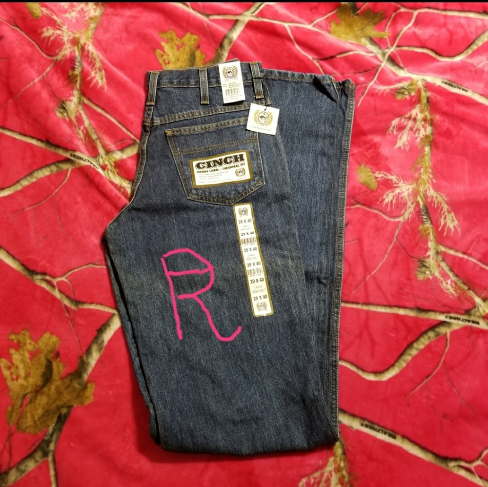 🔥🔥🔥 NWTs MEN'S CINCH JEANS GREEN LABEL 29X40 🔥